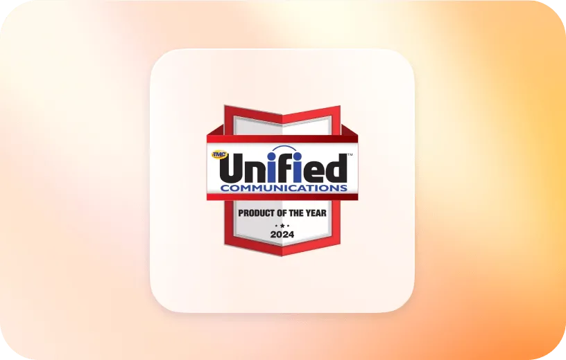 Award: Unified Communications 2024 Product of the Year